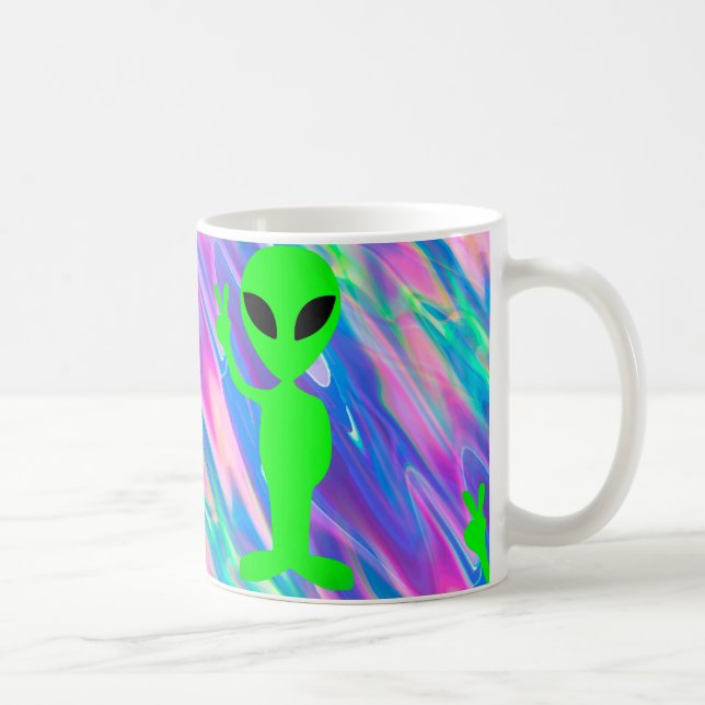 främmande hologram kaffemugg (Höger)