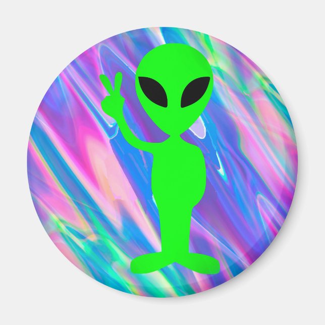 främmande hologram magnet (Framsidan)