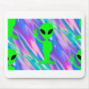 främmande hologram musmatta