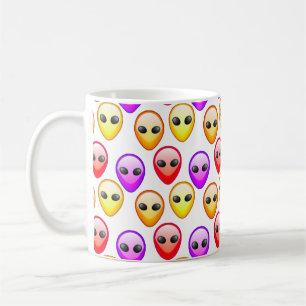 Främmande huvudmugg kaffemugg