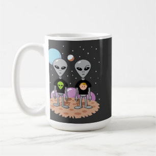 Främmande ironimugg kaffemugg