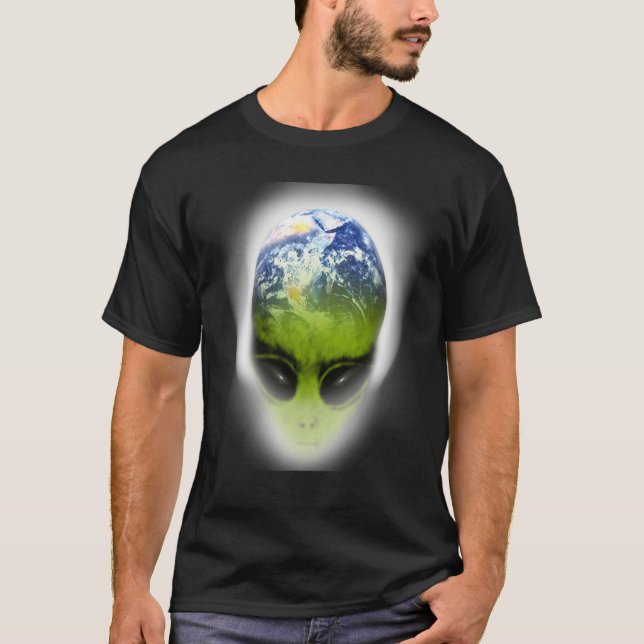 främmande jord tee (Framsida)