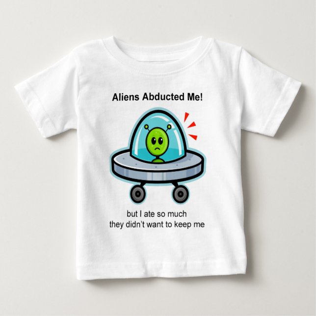 Främmande kidnappning tee (Framsida)