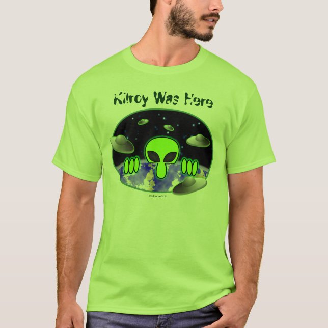 Främmande Kilroy T-tröja T Shirt (Framsida)