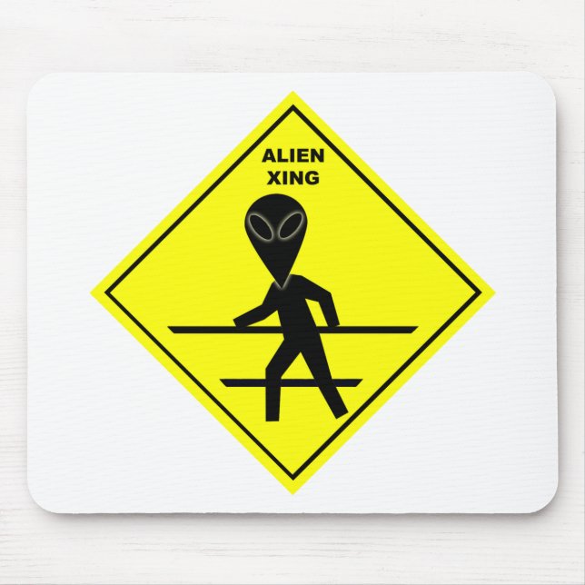 Främmande korsa Mousepad Musmatta (Framsidan)
