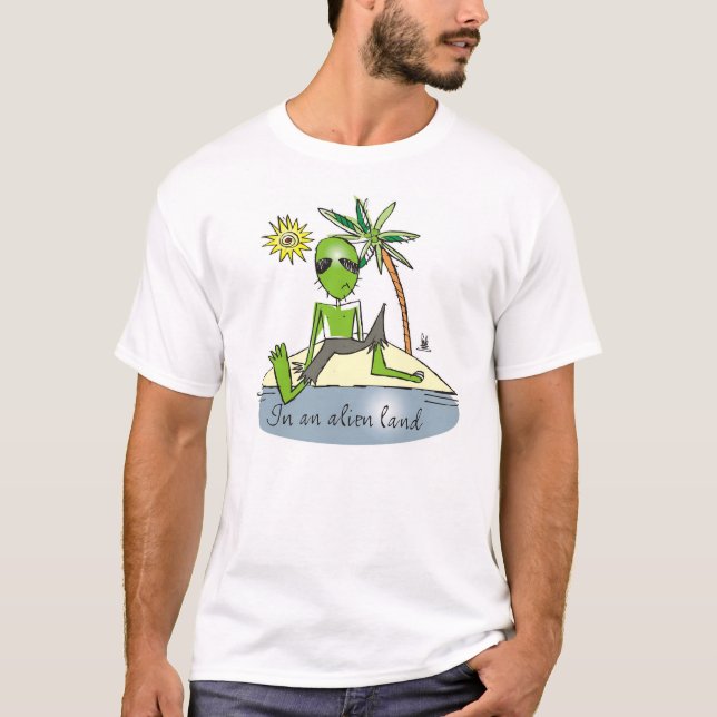 Främmande land tee (Framsida)