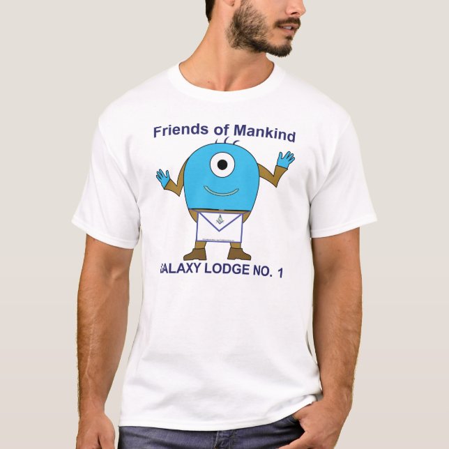 Främmande Masons. Tee (Framsida)