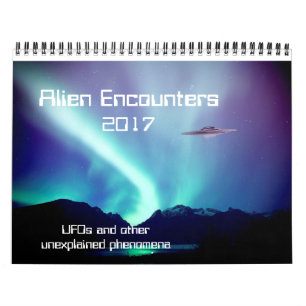 Främmande möteUFO-kalender för 2017 Kalender