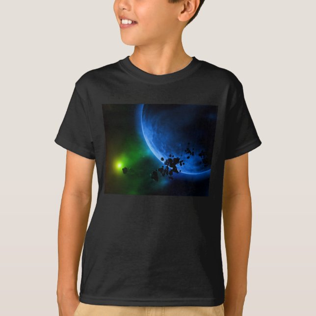 Främmande planet t-shirt (Framsida)