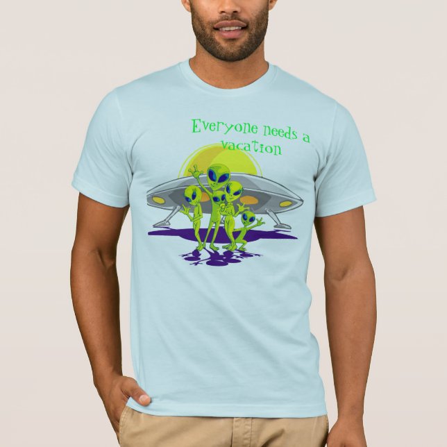 Främmande semester tröja (Framsida)