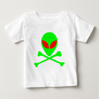 Främmande skalle & ben tee shirt