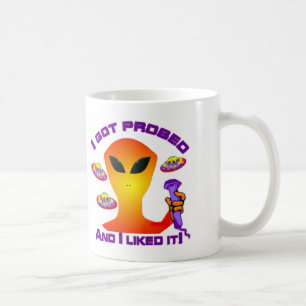Främmande sond kaffemugg