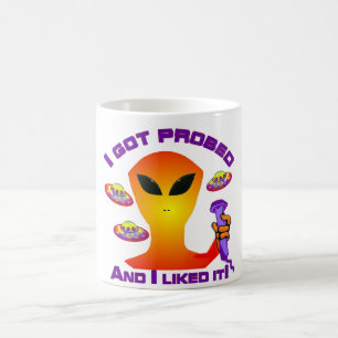 Främmande sond magisk mugg