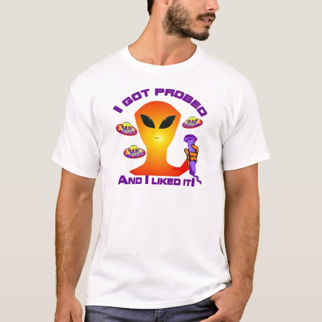 Främmande sond t-shirt (Framsida)