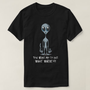 Främmande sond tee shirt