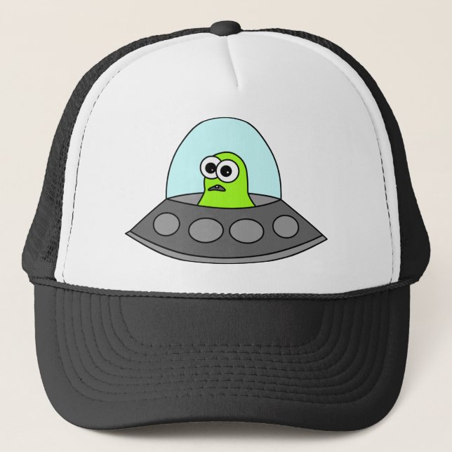 Främmande Spaceship Keps (Framsida)