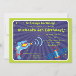 Främmande strålvapen för anpassade inbjudningar