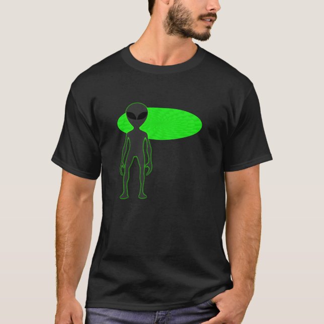 främmande t-skjorta t-shirt (Framsida)