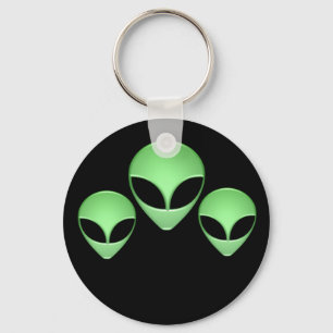 Främmande Trio Keychain Nyckelring