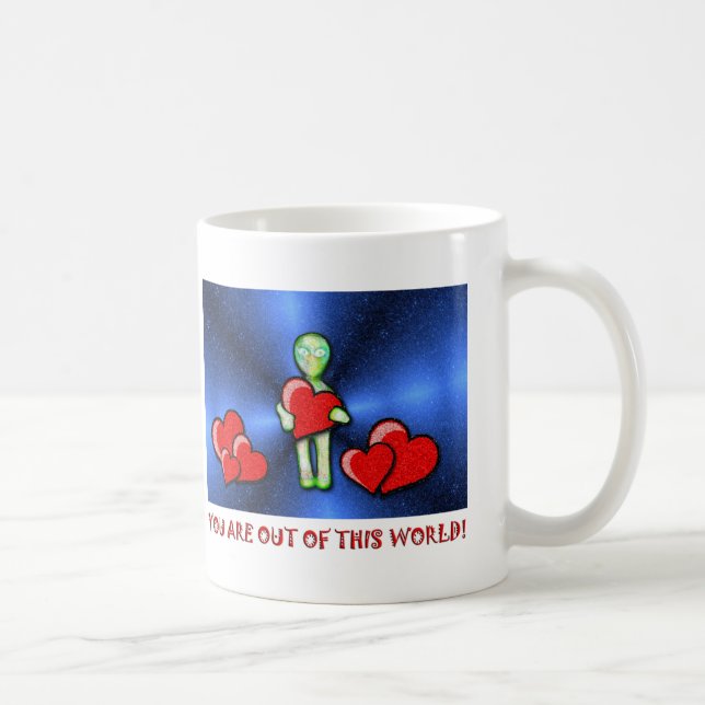 främmande valentin! kaffemugg (Höger)