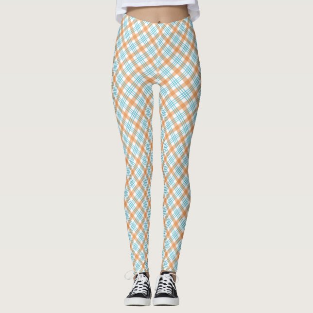 Främre och bakre vyer av leggings (Framsida)