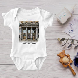 Framsida för Alaskasjön Huvudstad i Juneau T Shirt