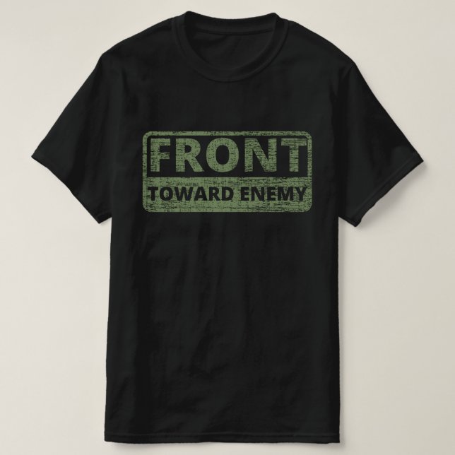 Framsida mot fiende t shirt (Design framsida)