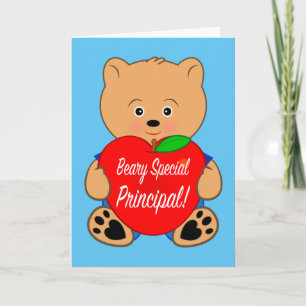 Främsta pension med nallen och Apple Kort