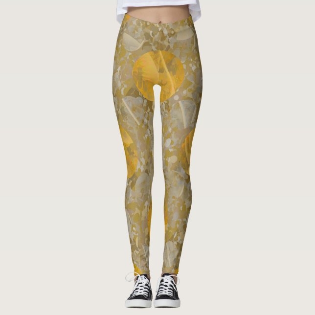 Framstående grafik leggings (Framsida)