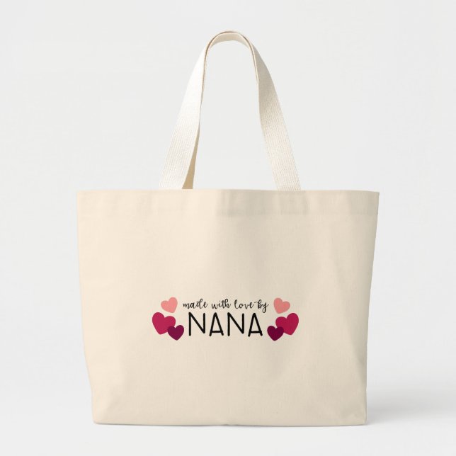Framställd av Nana Jumbo Tygkasse (Framsidan)