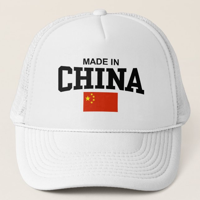 Framställd i China Truckerkeps (Framsida)
