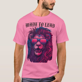 Framställd på lead - Lejont ledarskap T Shirt