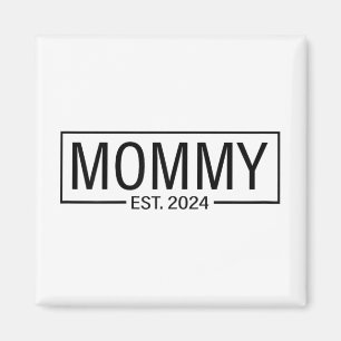 Framställning 2024: Snart kommer Mamma 2024 Gravid Magnet