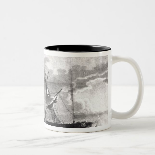 Framställning av US-frigaten, Två-Tonad Mugg (Höger)