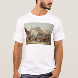 Framställning av valet av medlemmar tee shirt