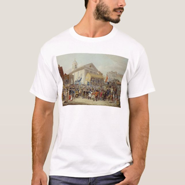 Framställning av valet av medlemmar tee shirt (Framsida)