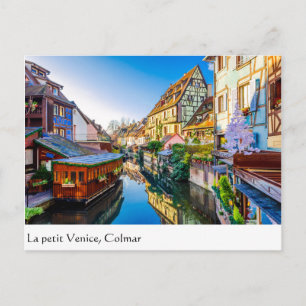Framställning av vykort Venedig, Colmar Frankrike
