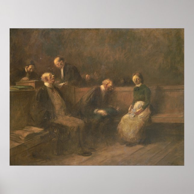 Framställningen - Jean-Louis Forain Fine Art Poster (Framsidan)