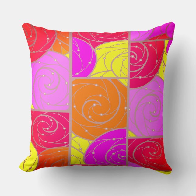 Framställt Färg i Ro Kudde (Framsida)