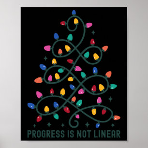 Framsteg är inte linjära Speciallärare jul Poster