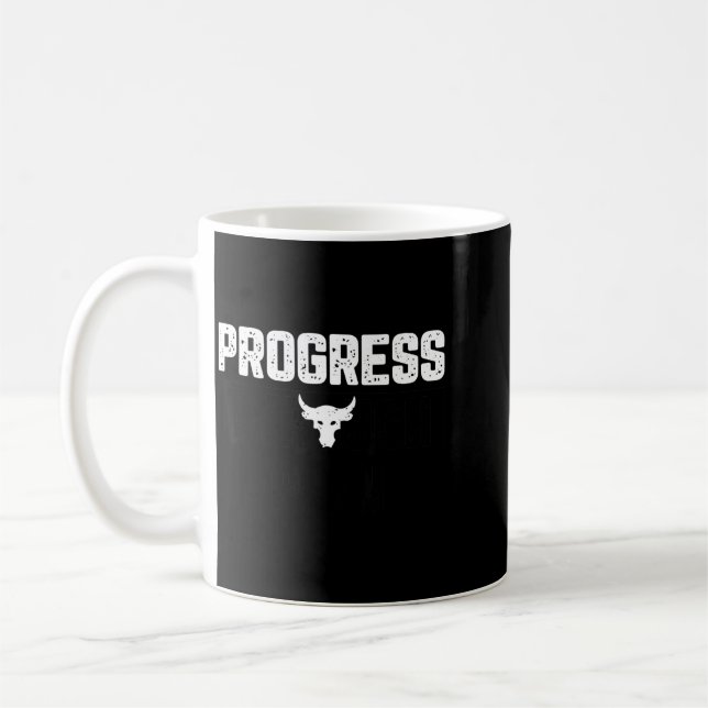 Framsteg Genom Smärta Kaffemugg (Vänster)