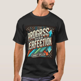 Framsteg i fråga om perfektionsmotivation t shirt