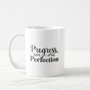 Framsteg, inte perfekt - Framgångsrik Kaffemugg