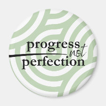 Framsteg Inte Perfektion Magnet