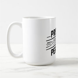 Framsteg Inte Perfektion (Motiverande Citat_gåva) Kaffemugg