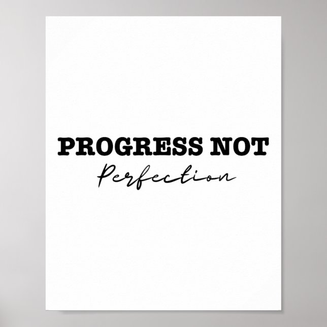 Framsteg med ej perfekt depression och självmord,  poster (Framsidan)