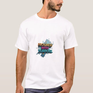Framsteg med mening t shirt