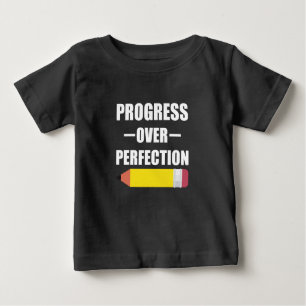 Framsteg med Perffiction Back to school Lärare T Shirt