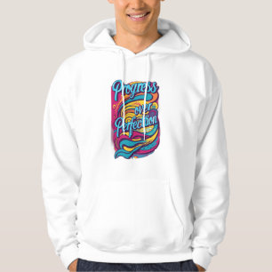 Framsteg över Perfektion. Hoodie