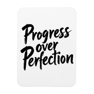 Framsteg över perfektion - Motiveringsstyrd handsk Magnet